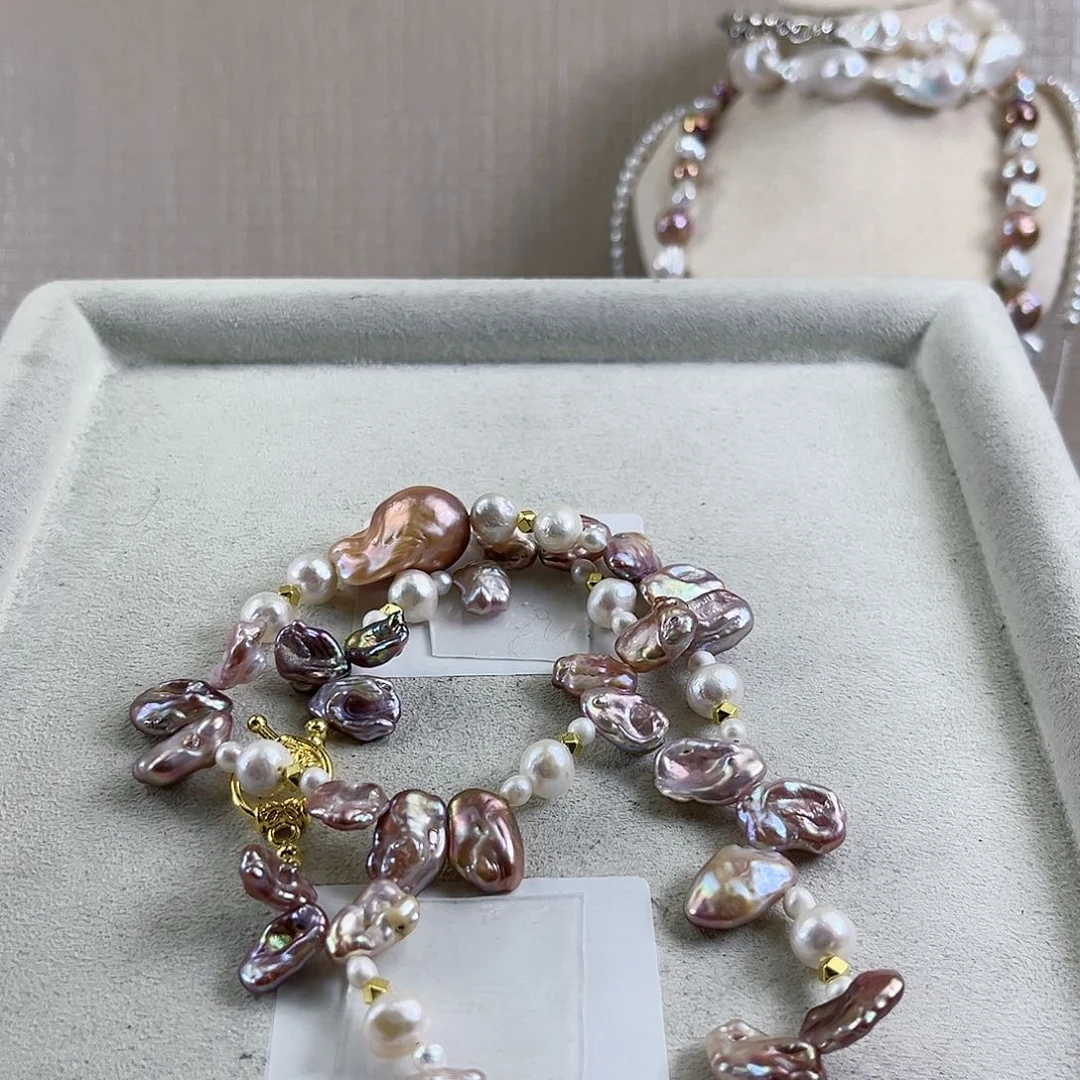 淡水珍珠项链未镶嵌多****宝【纯恬】