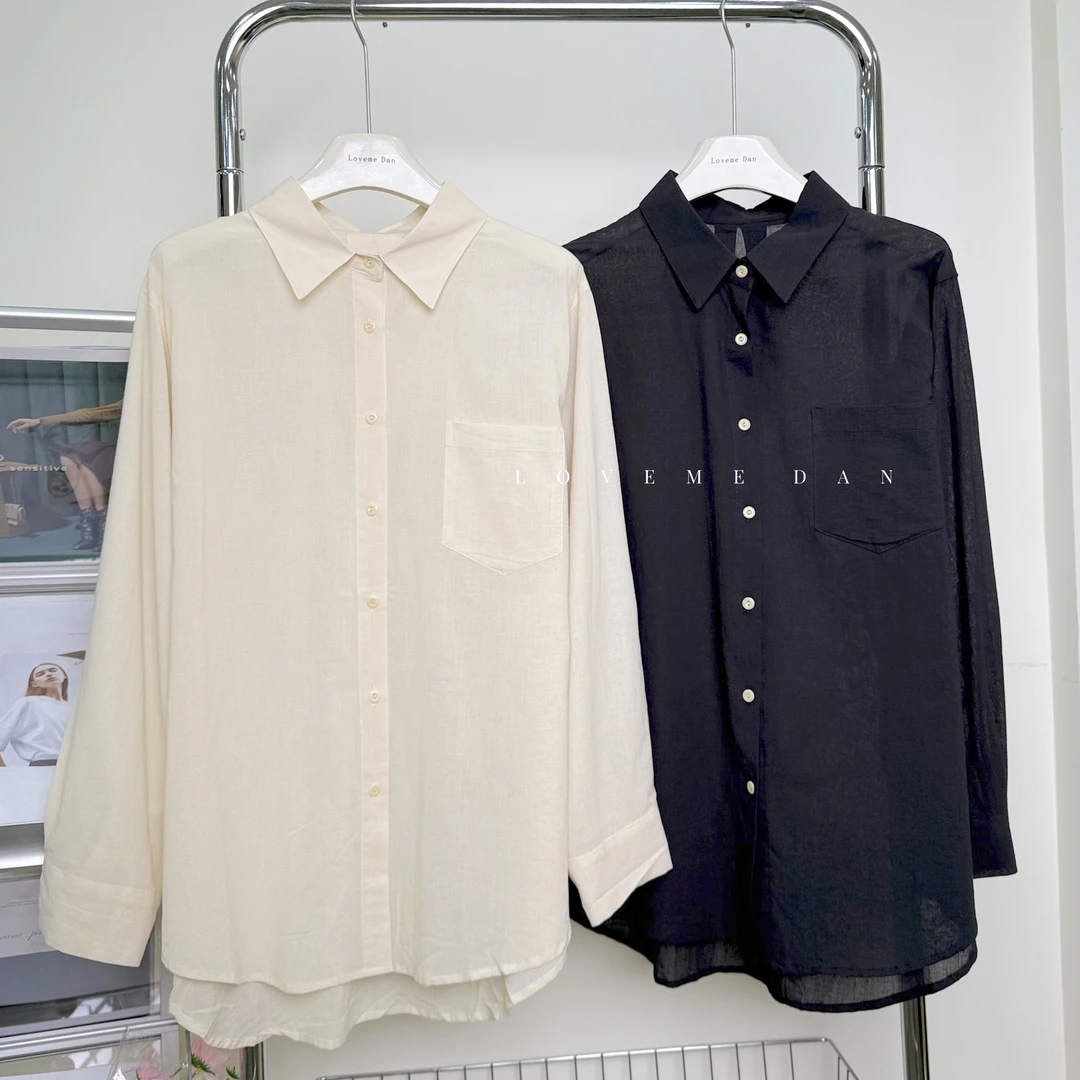 【C2007】LOVEME DAN-爱尚我女装-长袖衬衫