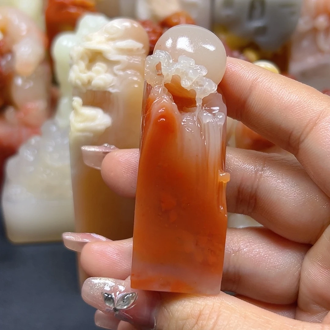 寿山石雁**潭印章雕刻工艺