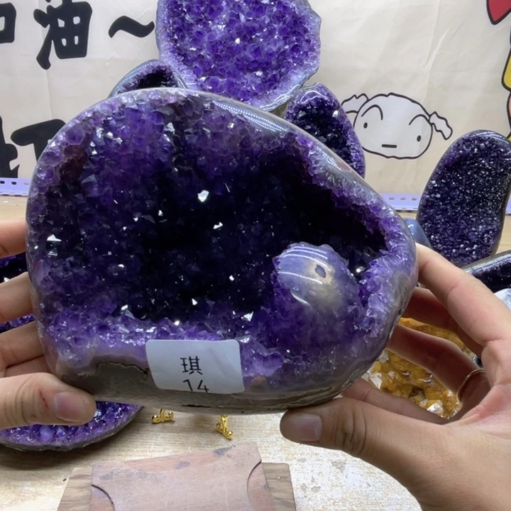 未镶嵌珠宝半成品紫晶