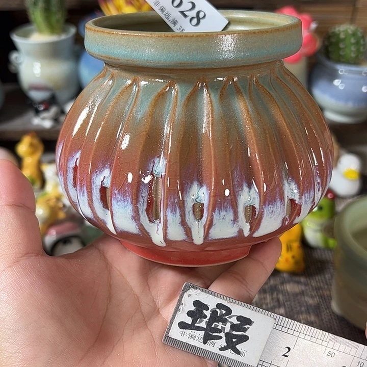 口7高9 手工花盆满30包邮