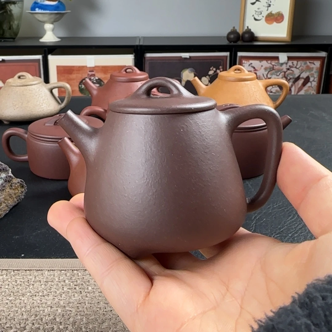 茶壶紫砂微瑕高瓢