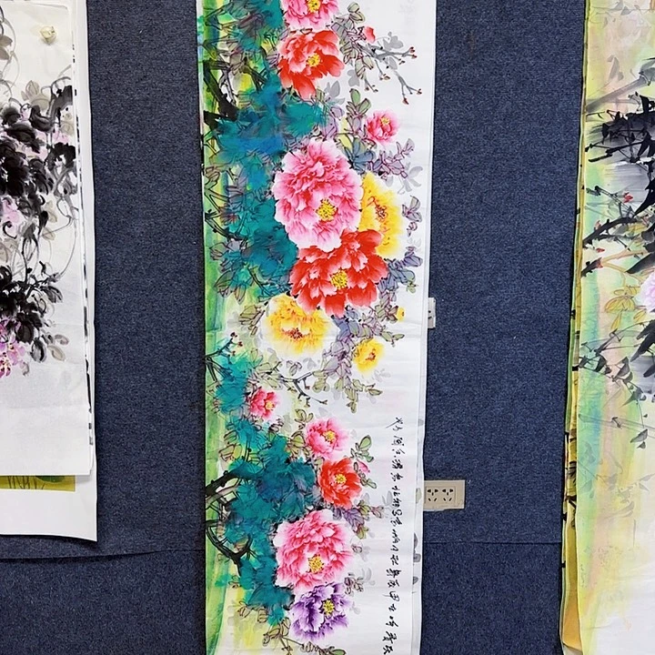 国画国画花鸟画作品