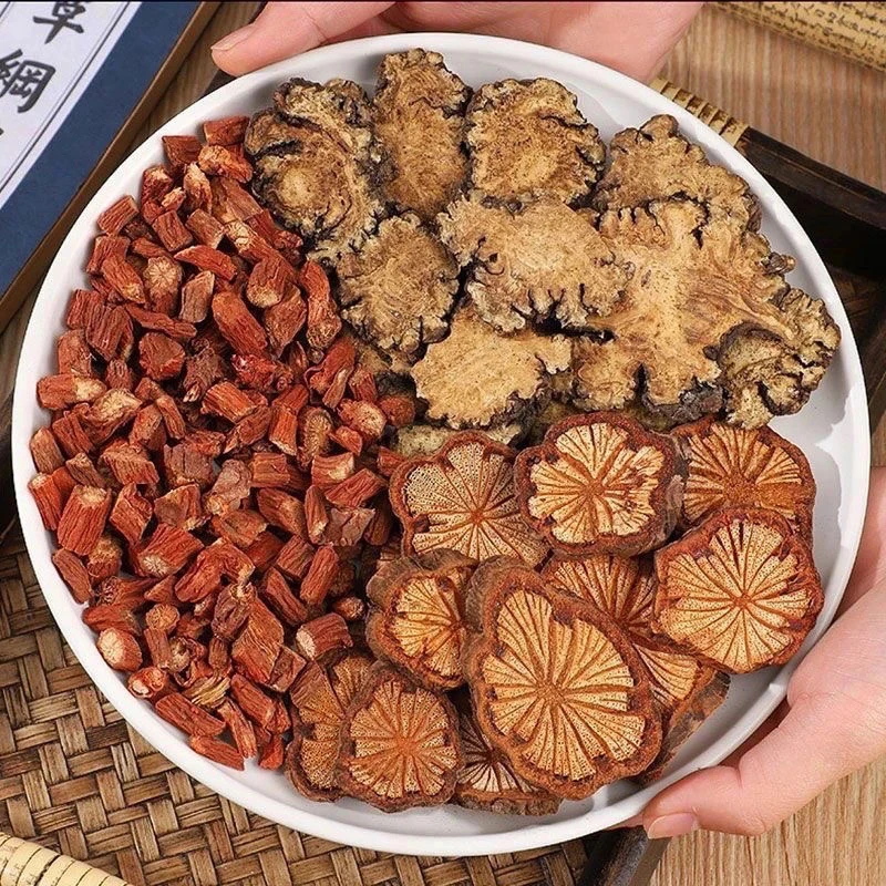 【通活化】三通汤 丹参川芎血塞通泡水煮水中江丹参云南血塞通川芎