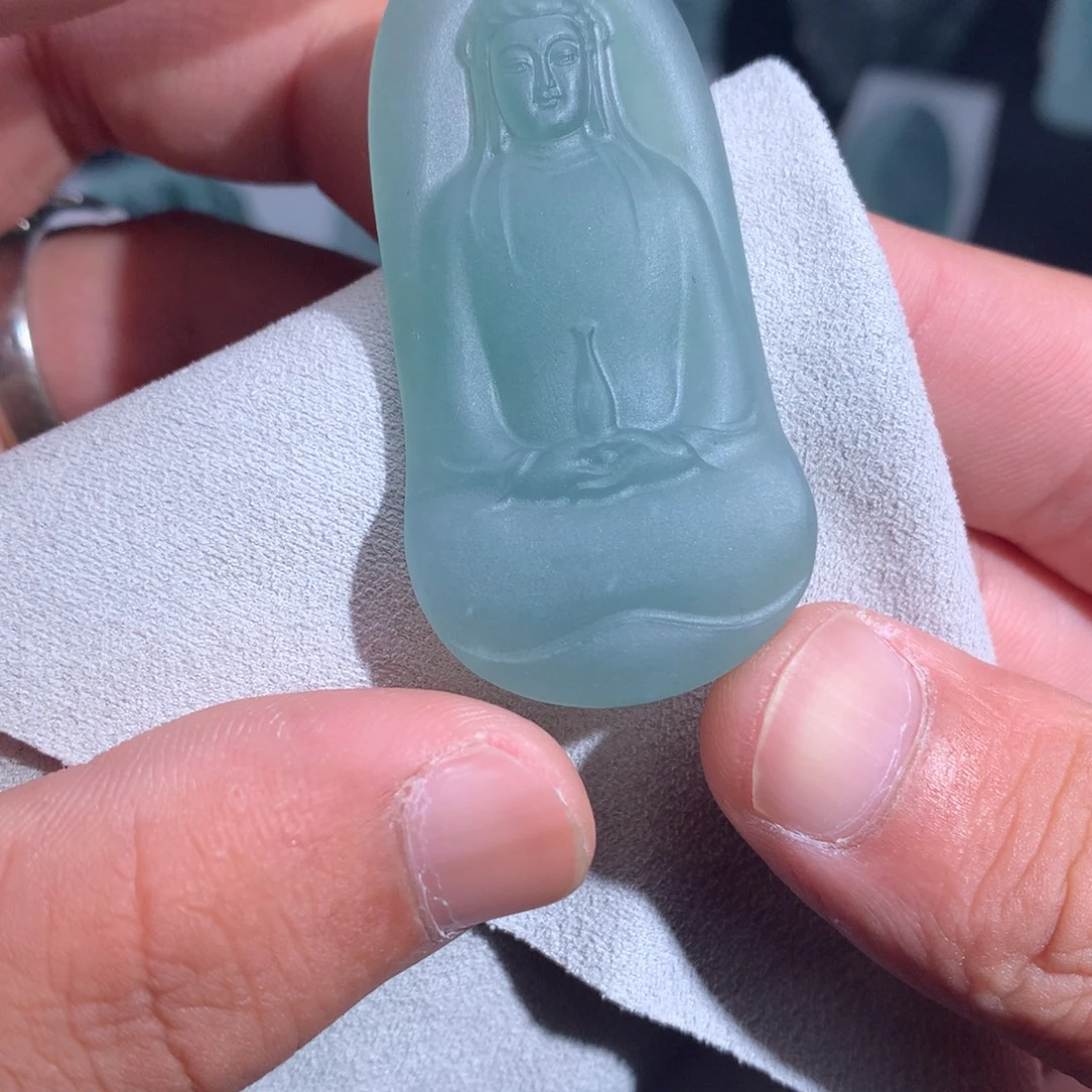 繁***吟定制翡翠未镶嵌8888