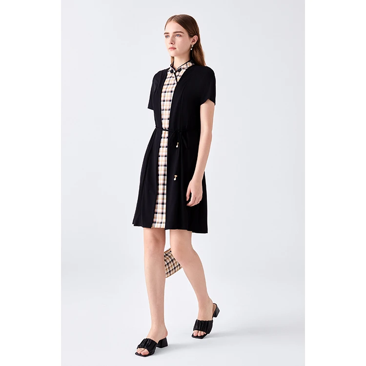 【粉丝专属】雅格上美 春季女士新中式连衣裙 A24CF69J28