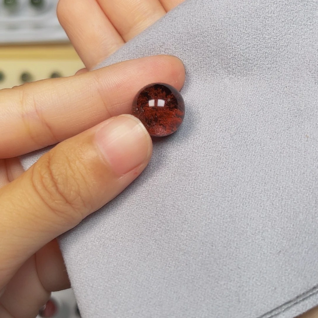 水晶手链未镶嵌打孔不退换