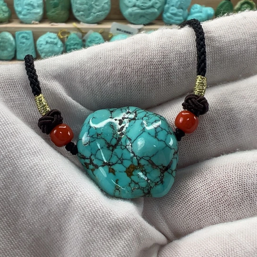 未镶嵌绿松石随形25mm