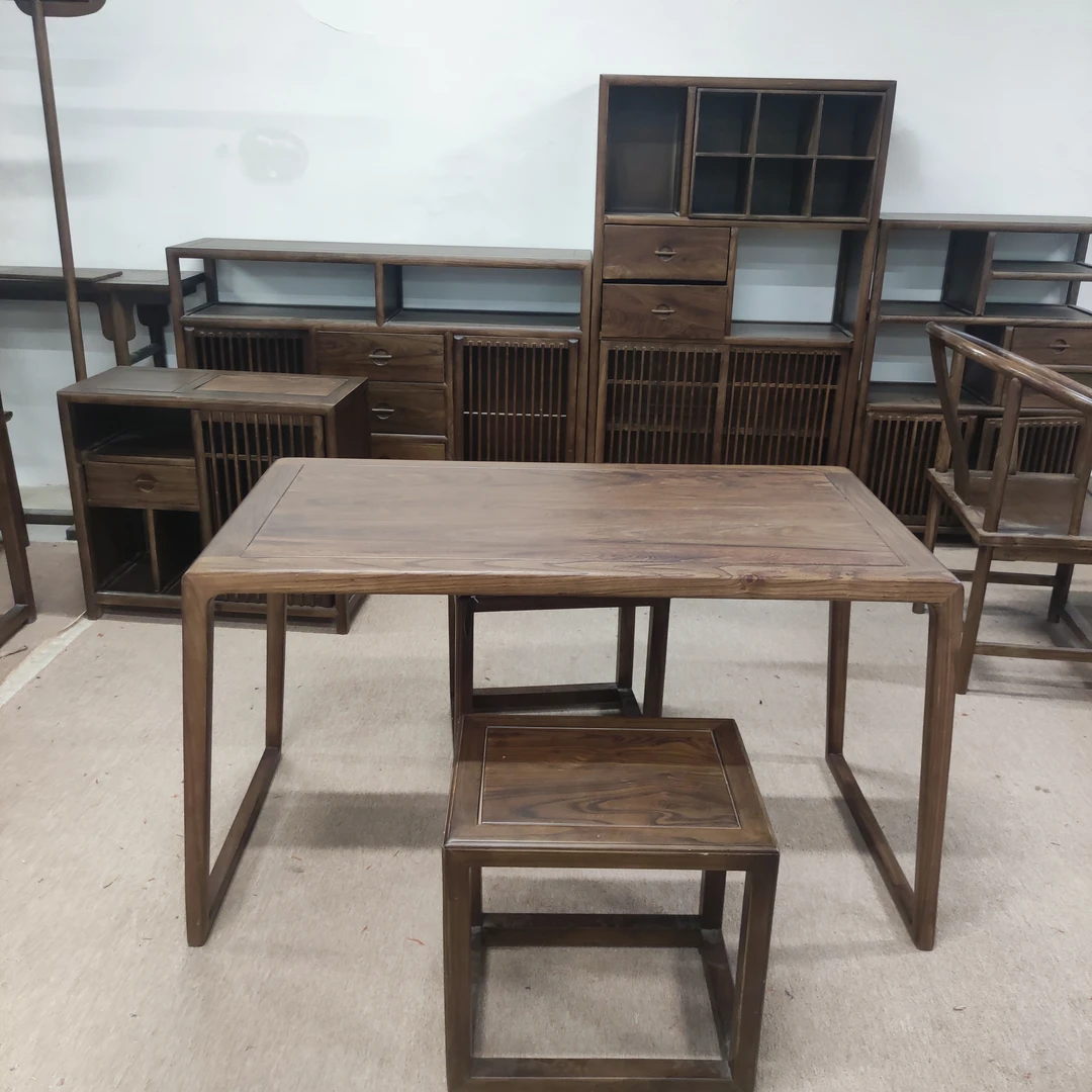 一米阳台桌两个方凳