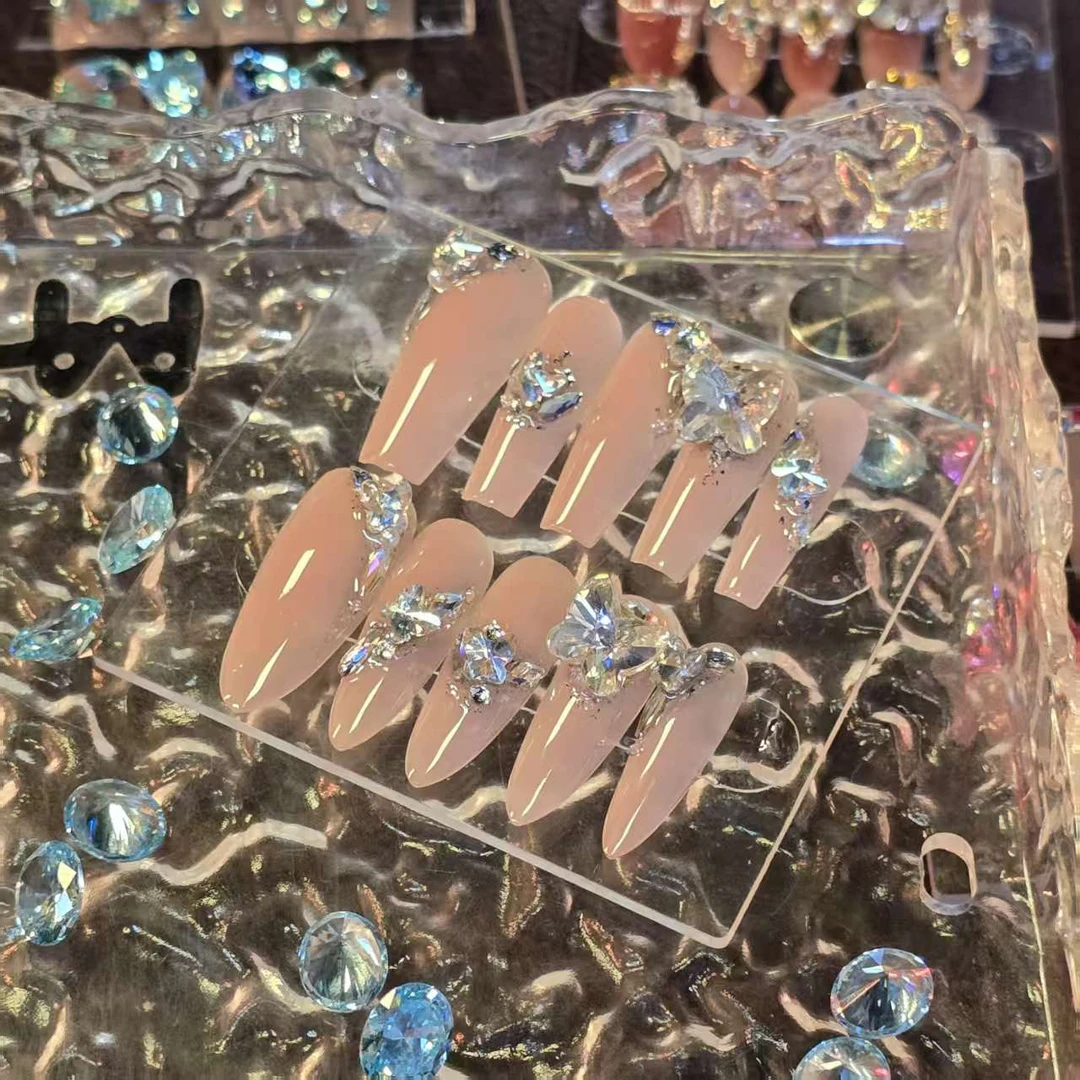 琉萤丶(国华/001/施华洛)纯手工穿戴甲