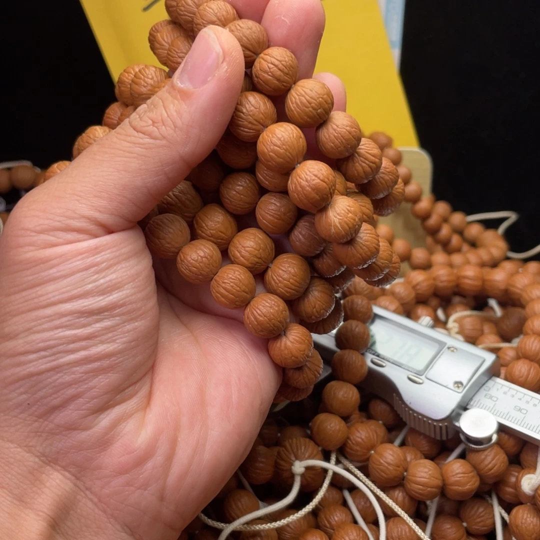 猴头核桃手串凤羽12