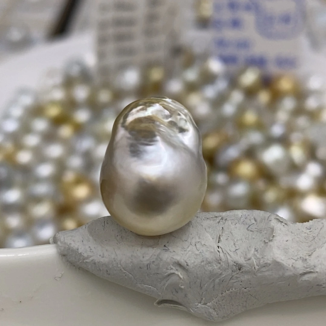 海水珍珠裸珠未镶嵌14.1mm