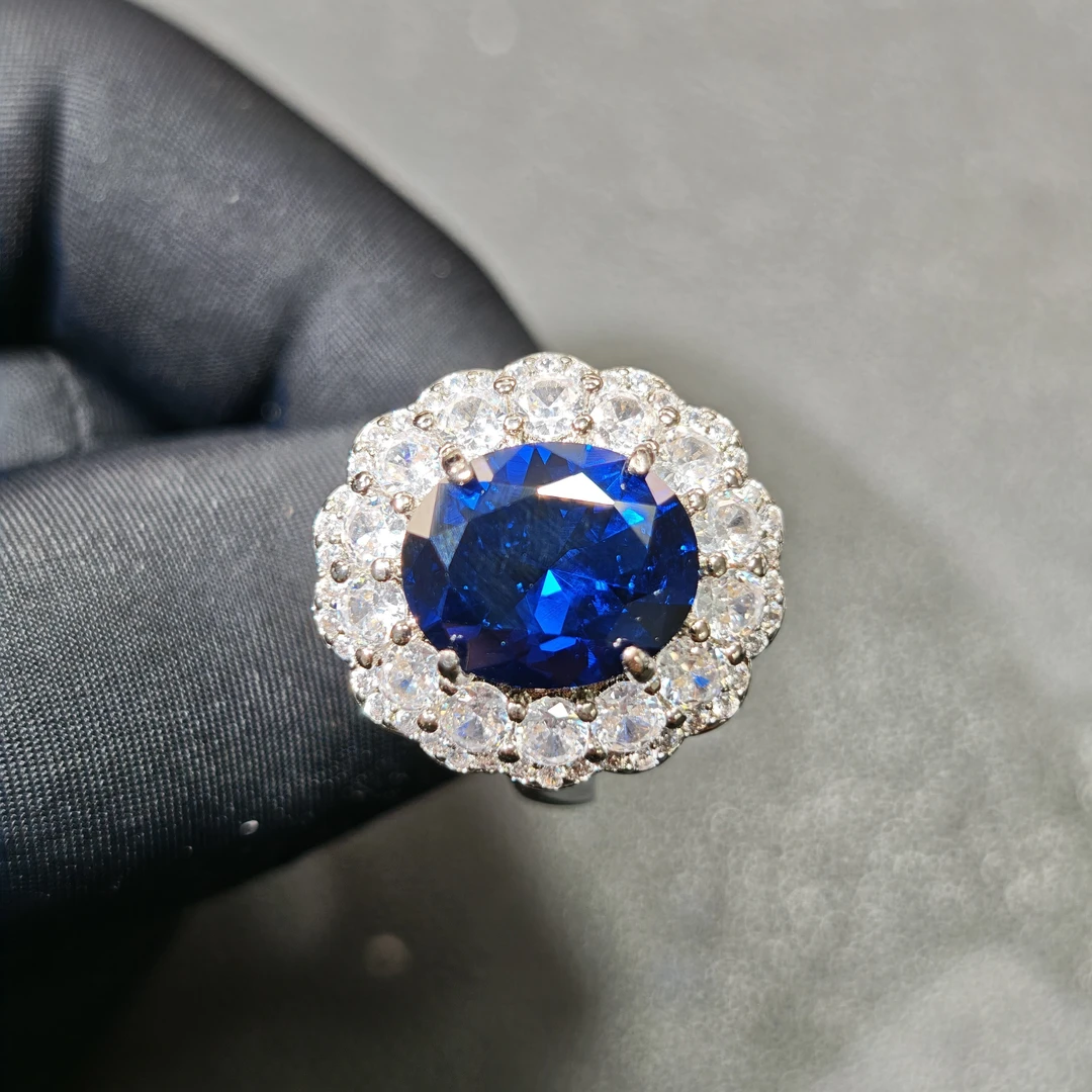 赠运费险＋证书 大克拉收藏级蓝宝石戒指G211