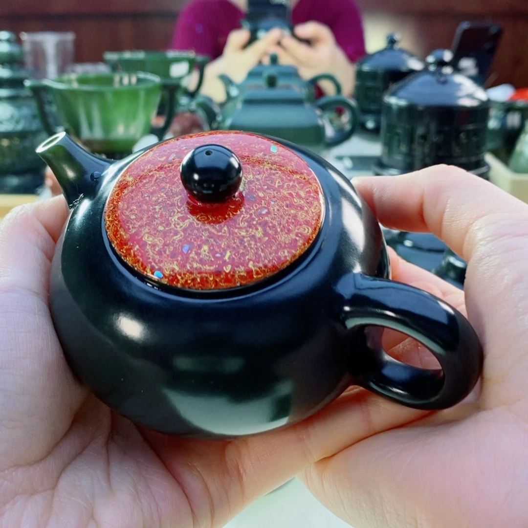 大*大漆茶具香炉 茶壶