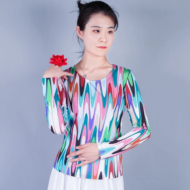 天翼美清货款艾德莱斯上衣