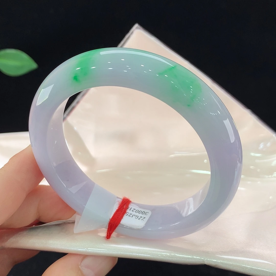 翡翠未镶嵌手镯0218