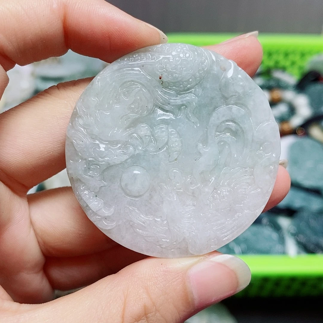 颈饰未镶嵌翡翠纯天然