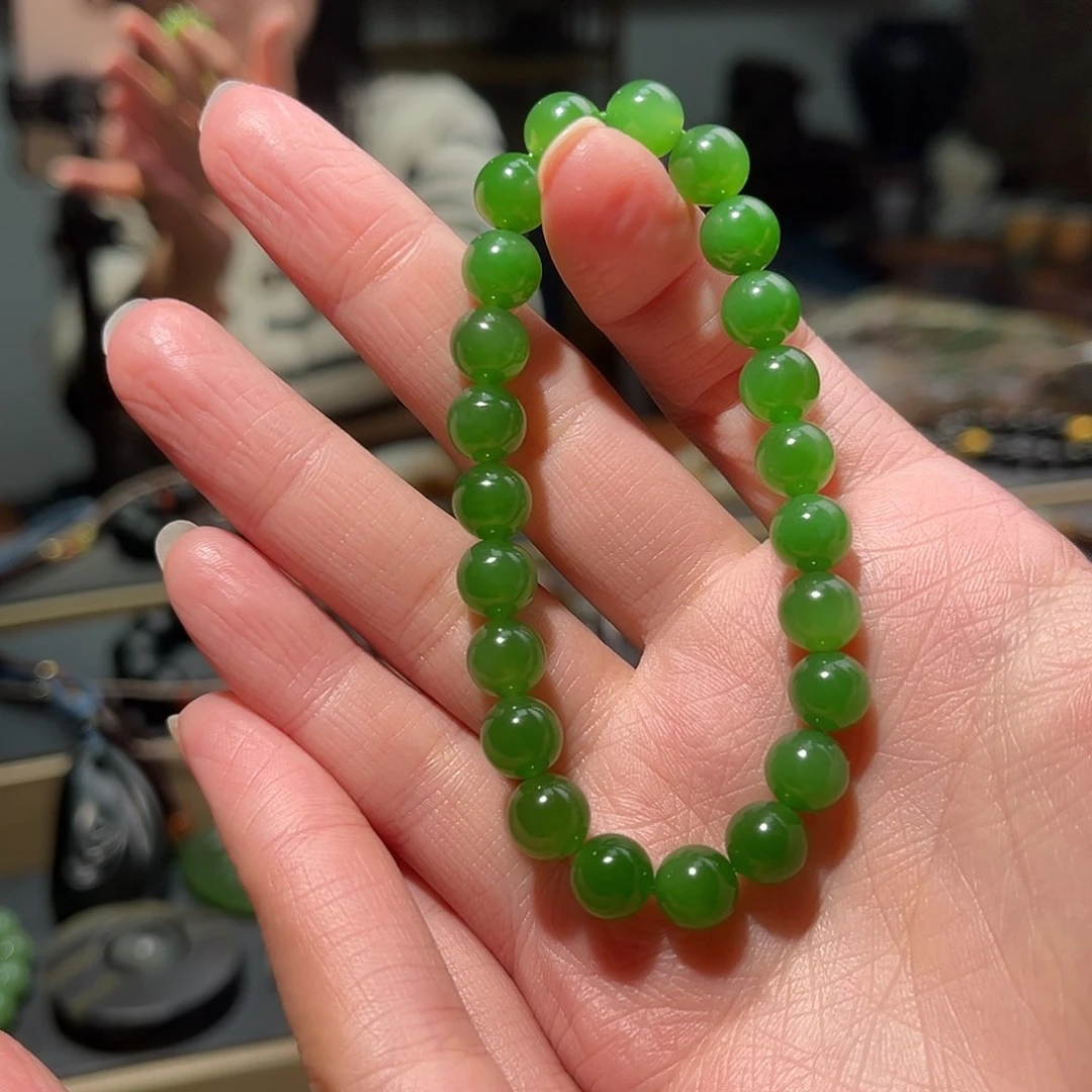 和田玉手链未镶嵌