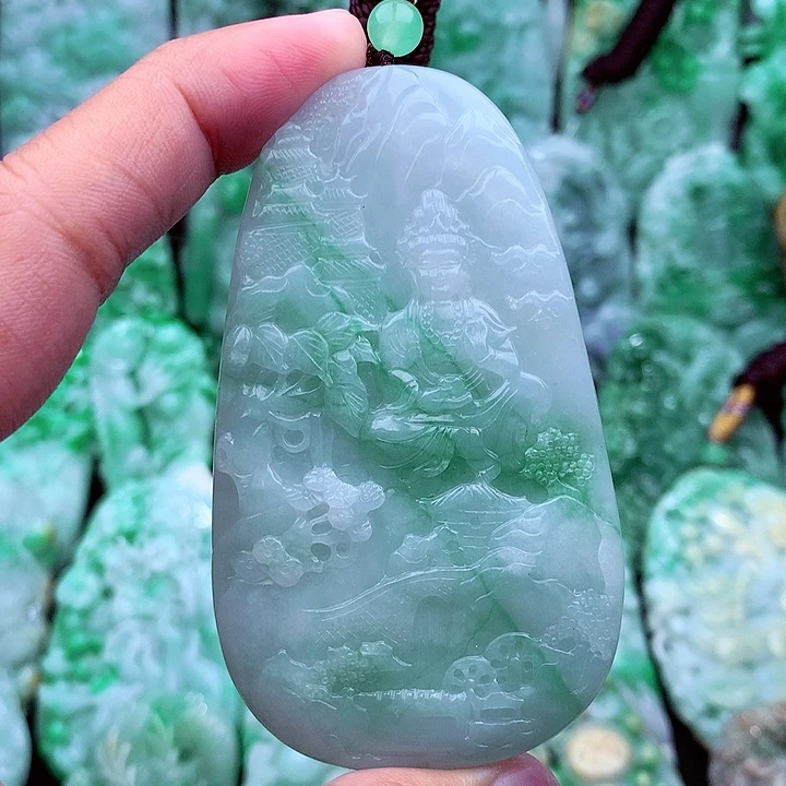翡翠吊坠(不含链)未镶嵌