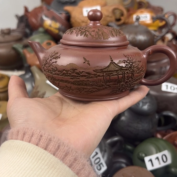茶壶紫砂紫砂壶微瑕