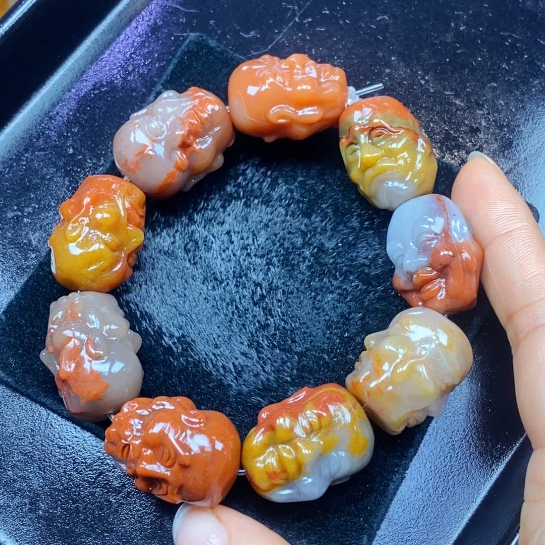 未镶嵌石英质玉（黄龙玉）吊坠(不含链)