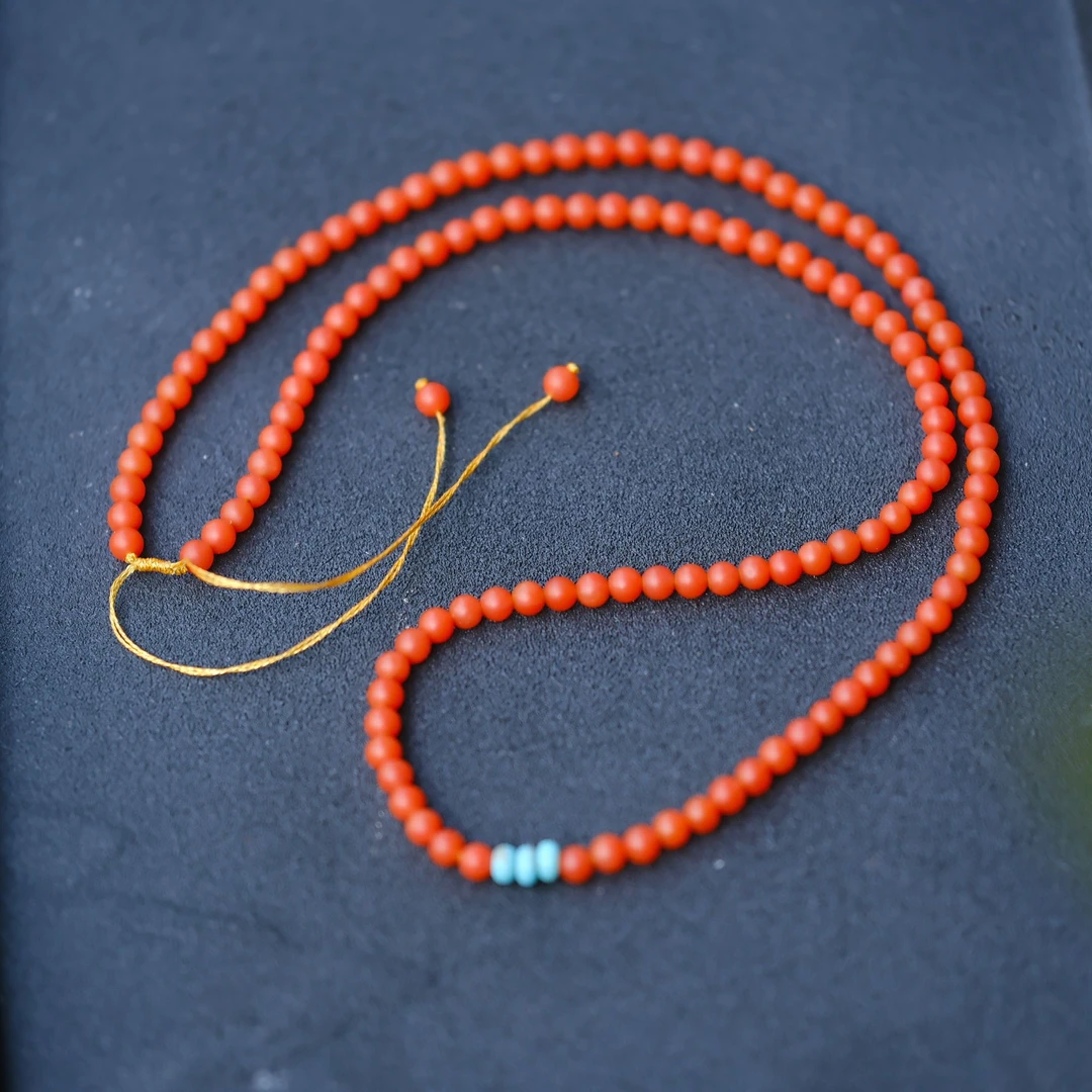 【钰玲珠宝】保山南红3m+锁骨链（可调节）-329