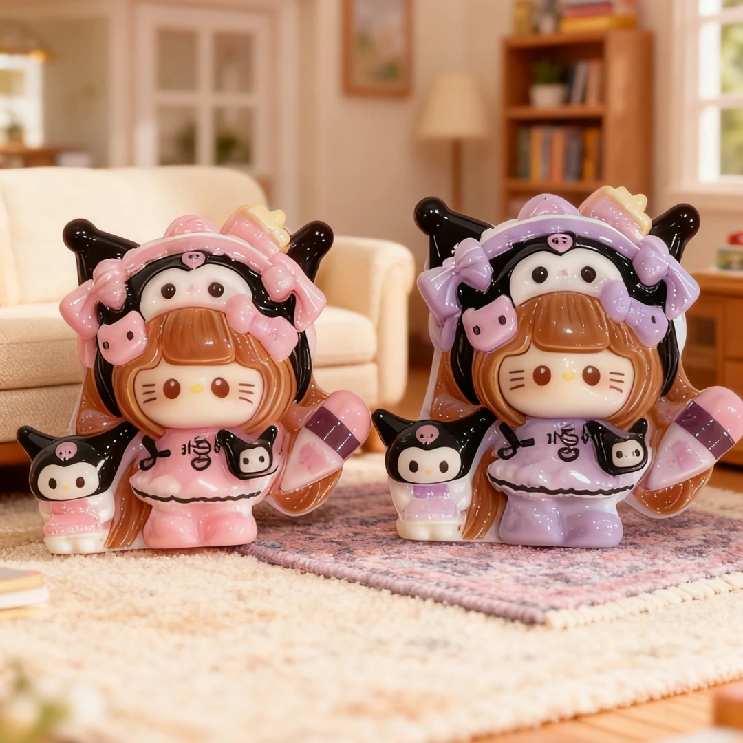 【诺小诺定制—库洛米kt女孩】diy树脂小饰品