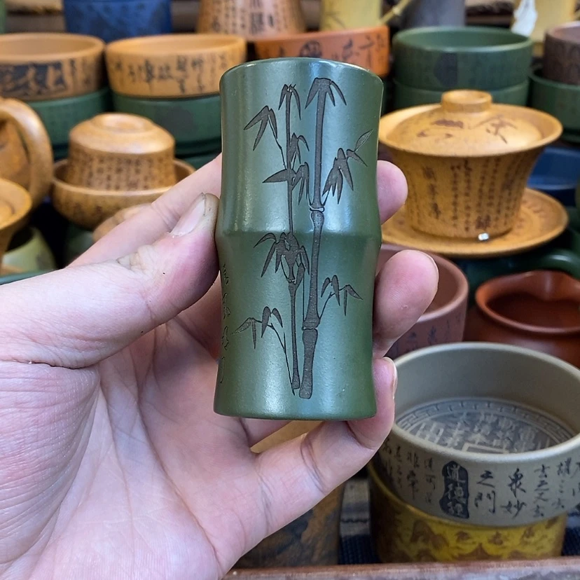 【闪购商品】紫砂杯子宜兴全手工紫砂杯