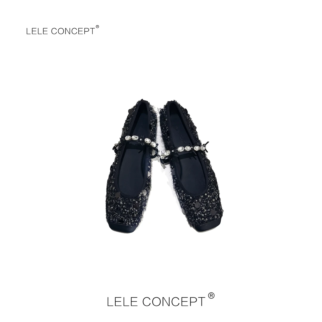 LELE CONCEPT | 【美超】时尚香香小珠片飘鞋UX25C0017W