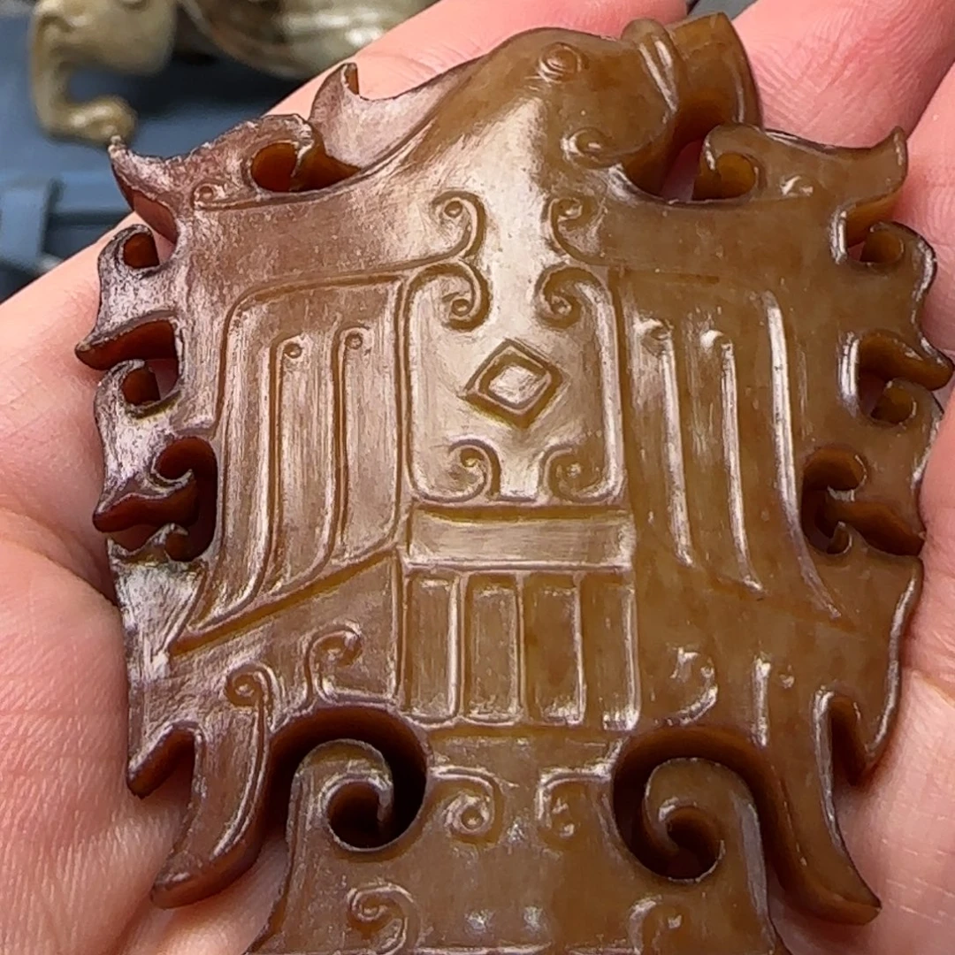 向***发精美的小把件小牌子
