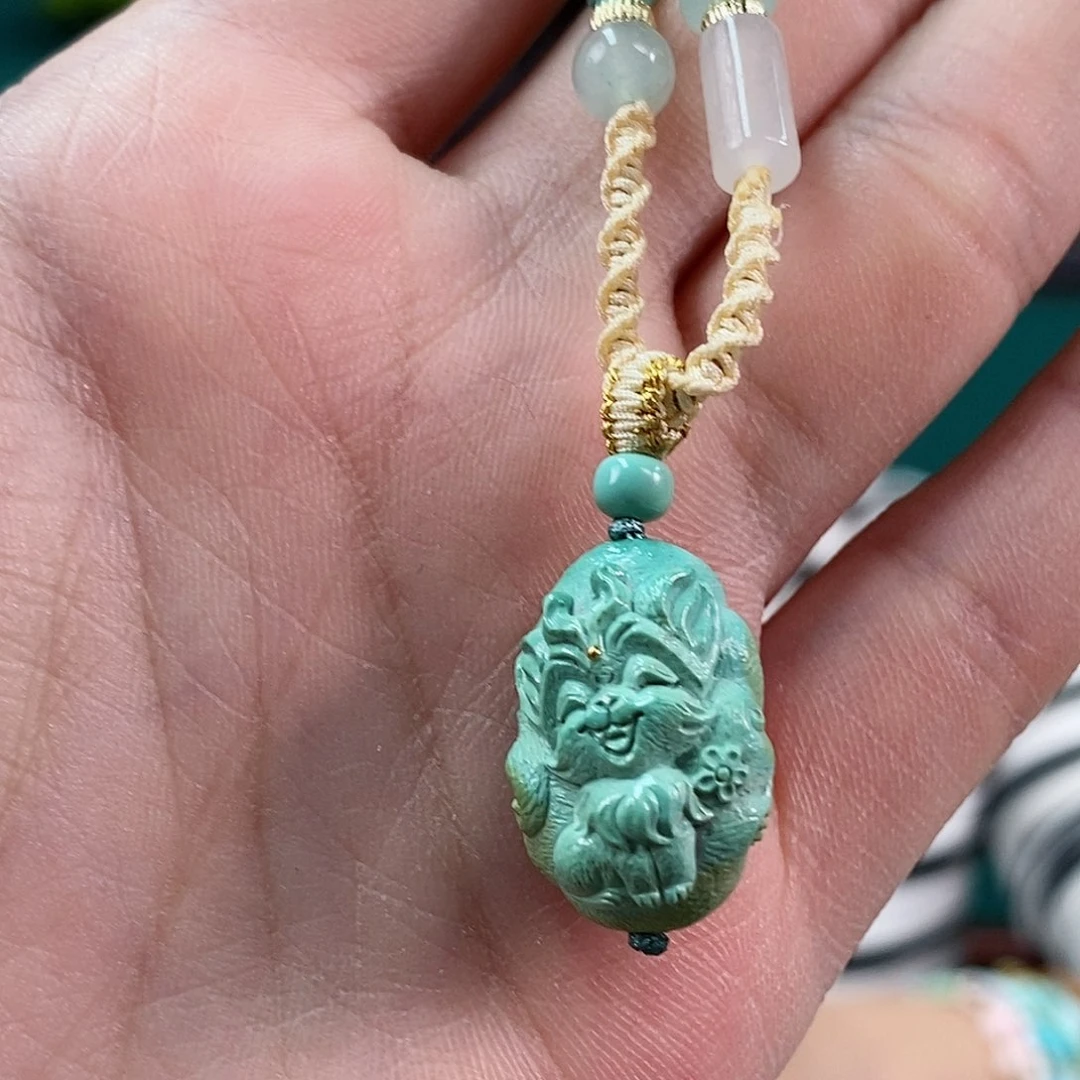 绿松石珠宝奇石未镶嵌