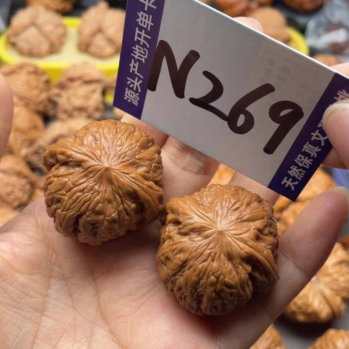 文玩核桃把件铁锤36尺