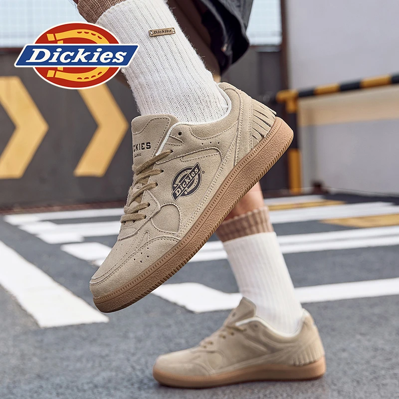 Dickies/帝客男款2025冬季新款鞋子男透气百搭潮男士休闲鞋德训鞋