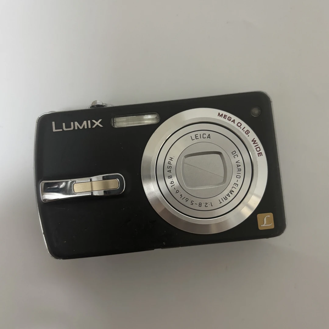 9新 Panasonic/松下 fx50黑色冷白清冷感ccd带配件