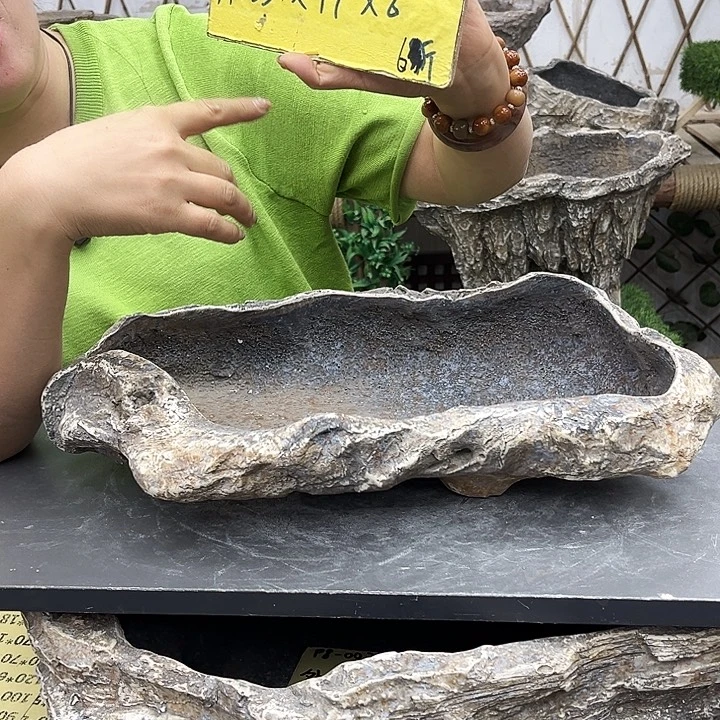 盆景盆异性花盆鱼缸p1-015