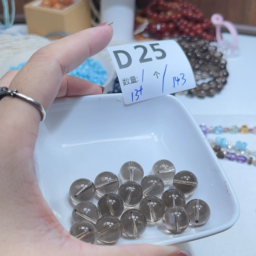 未镶嵌水晶珠宝半成品S25。