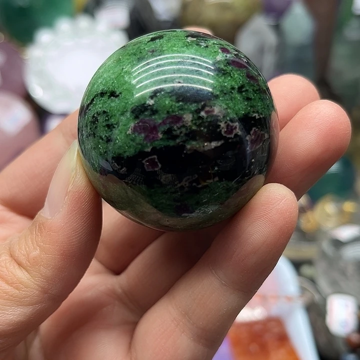 未镶嵌水晶珠宝半成品145克球