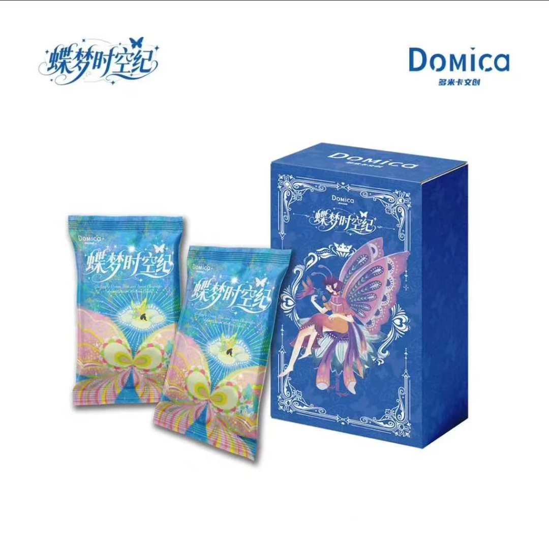 3K4【百蝶竞芳+2.蝶影重重+4】Domica《蝶梦时空纪》收藏卡牌盲盒代拆