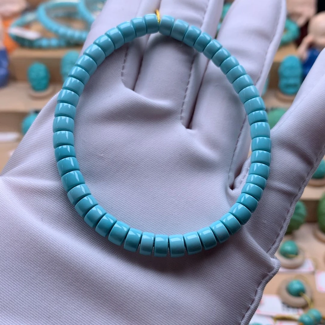 绿松石珠宝奇石未镶嵌滚****）