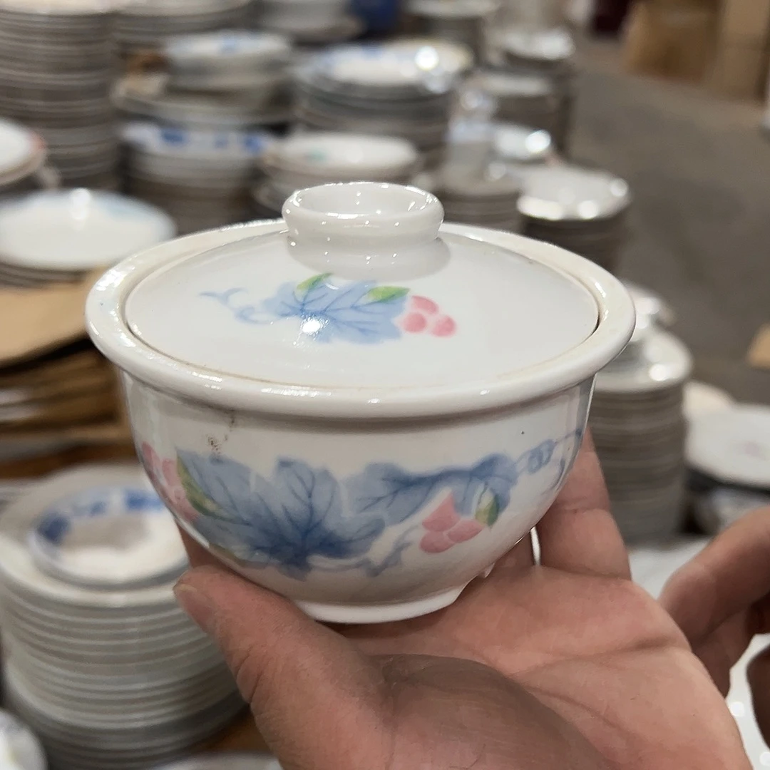 醴陵高温瓷器群力260毫升微瑕