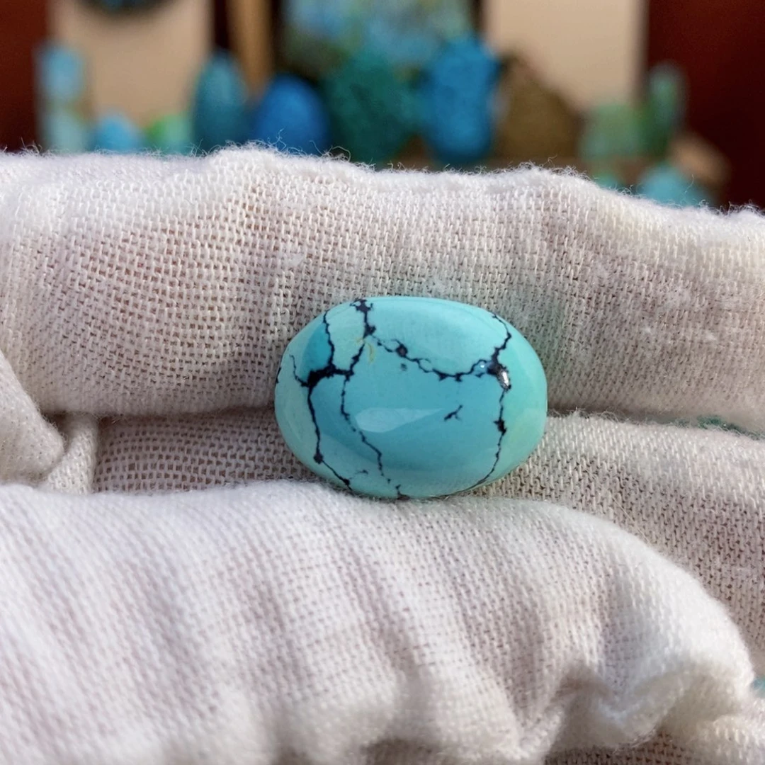 定制绿松石高瓷糖豆