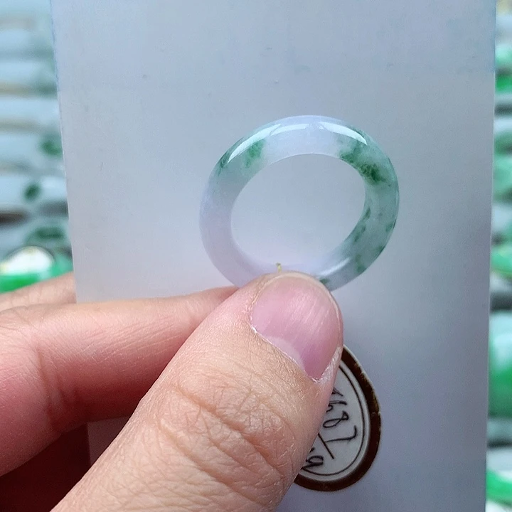 【闪购商品】未镶嵌戒指翡翠18.19号