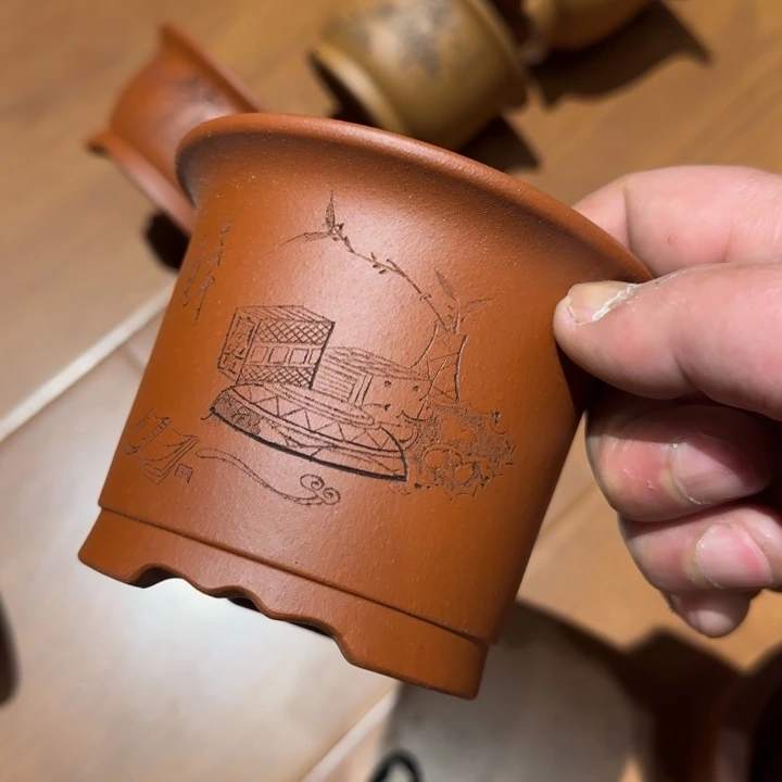 紫砂花盆原矿料的