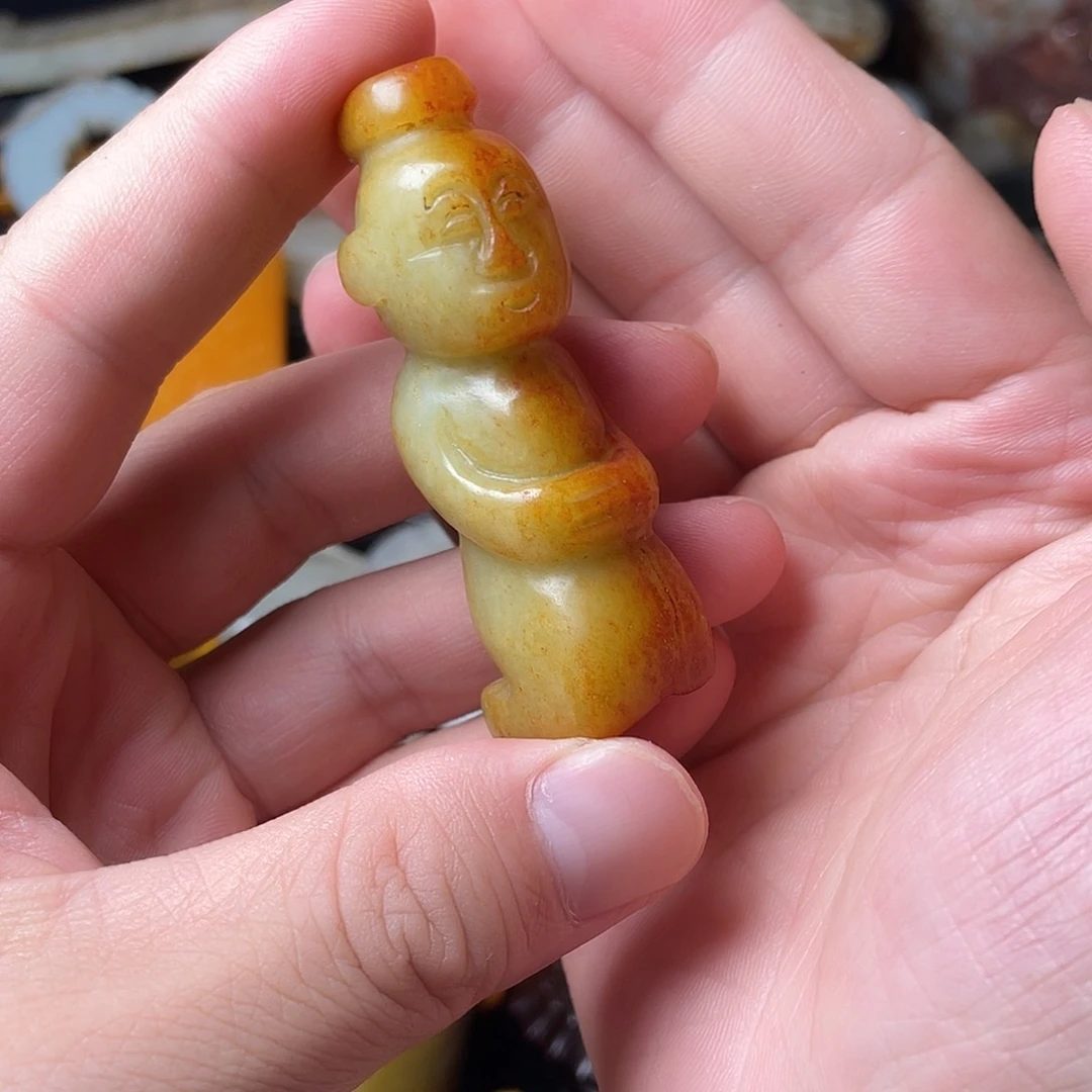和田玉（黄玉）未镶嵌颈饰