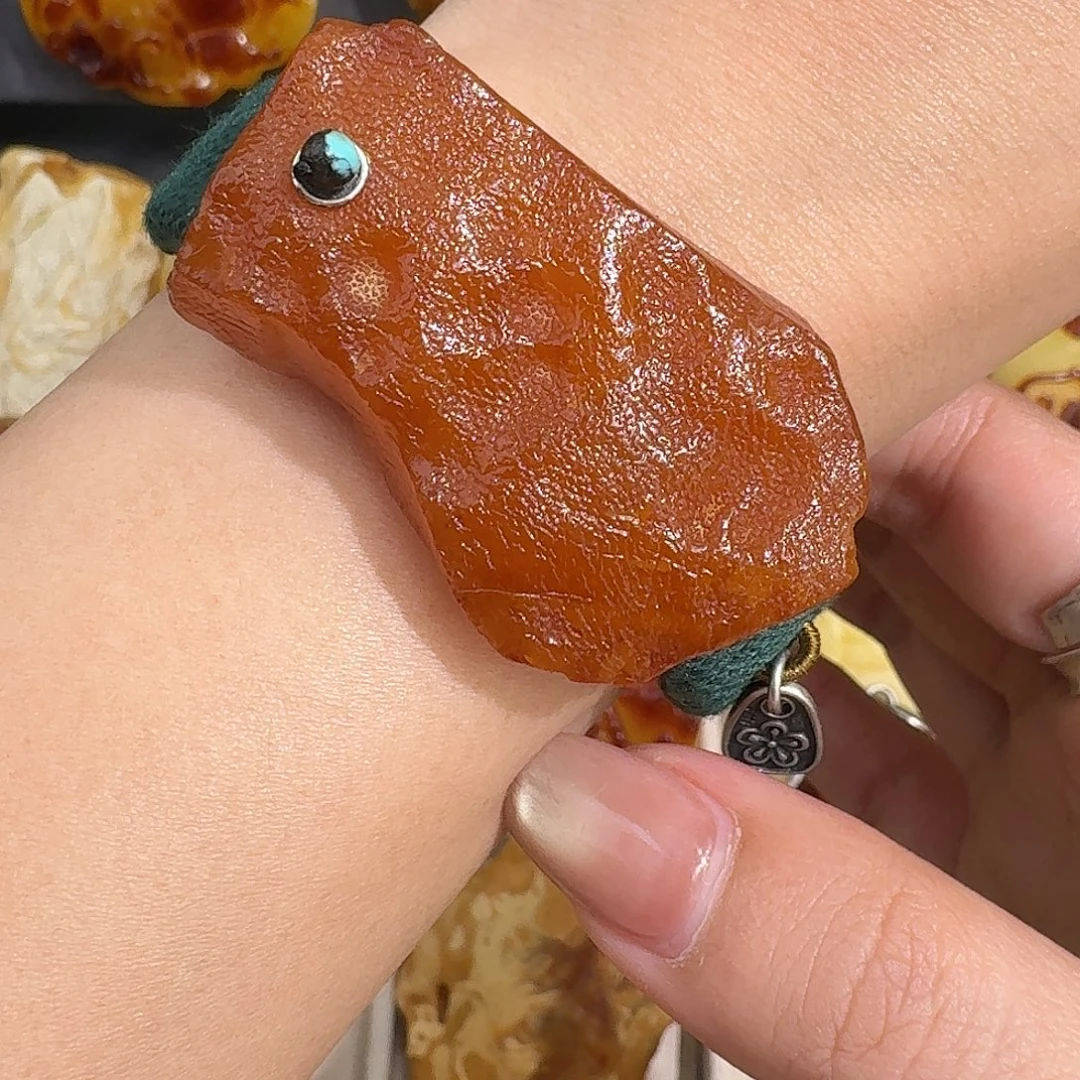 琥珀未镶嵌裸石我