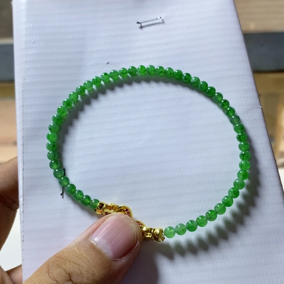 定制翡翠未镶嵌缅甸翡翠a货卡4