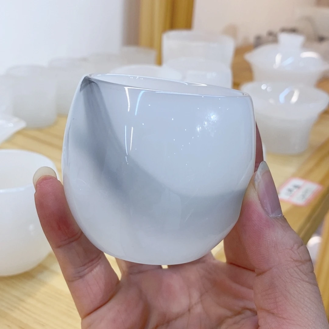 手工艺品琉璃水墨主人杯