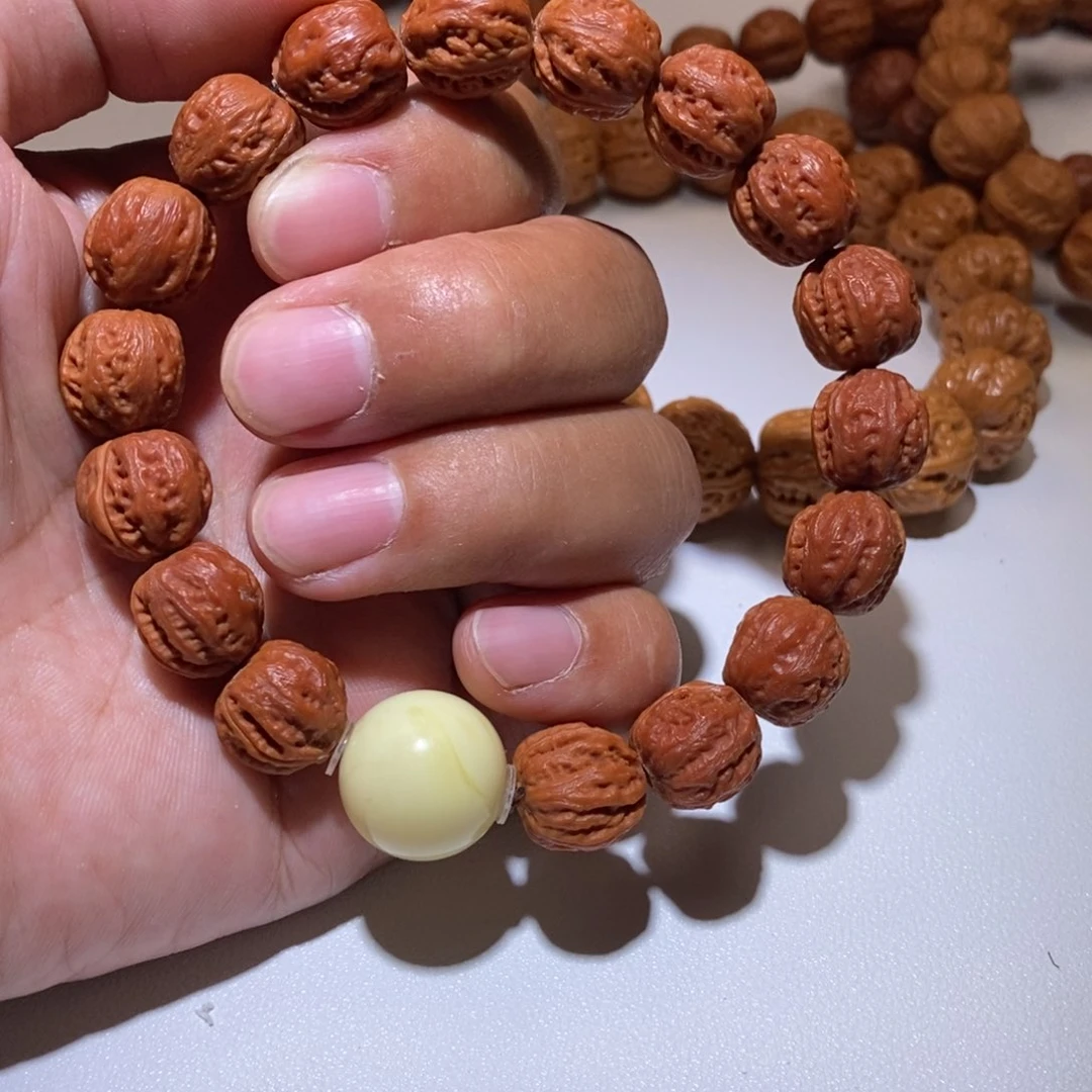 文玩核桃手串13粗筋肉筋