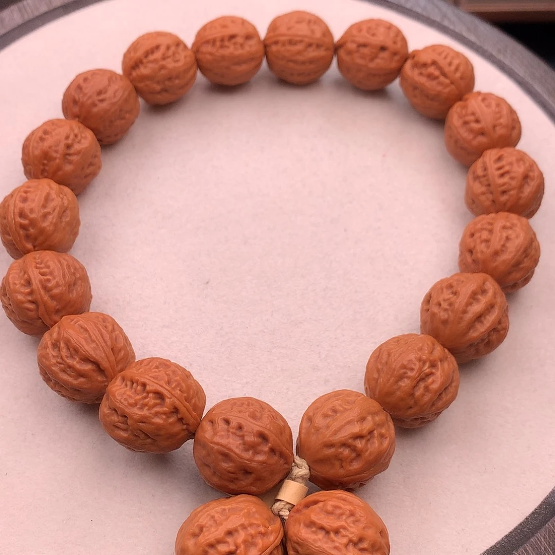 文玩核桃手串粗筋八棱