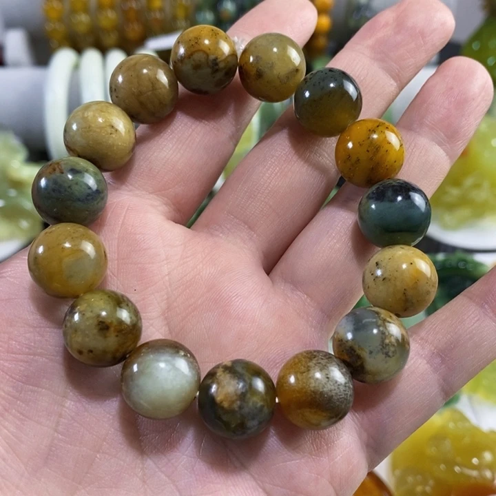 未镶嵌岫玉链链链